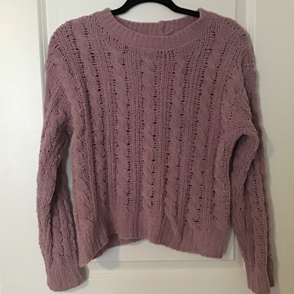 American Eagle Woven Sweater